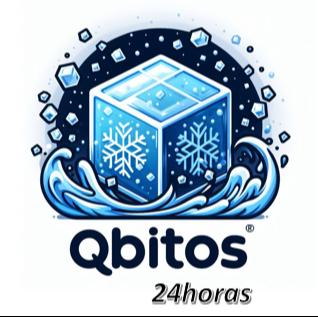 Qbitos 24horas · Fábrica de hielo automatizada